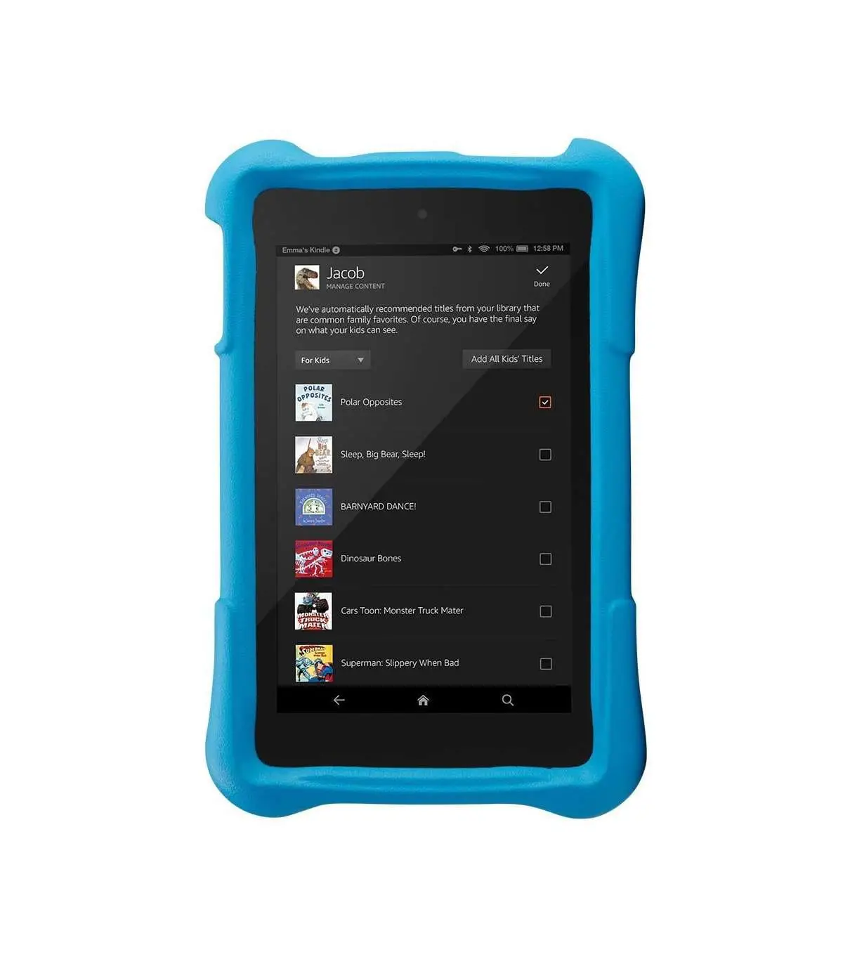 تبلت بازی Amazon Fire HD 8 Kids Edition