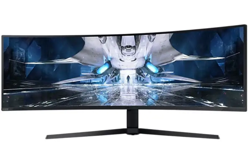 مانیتور گیمینگ خمیده مینی ال ای دی 49 اینچی سامسونگ