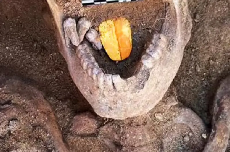 راز دفن شدن دو مومیایی مصری با زبان های طلا