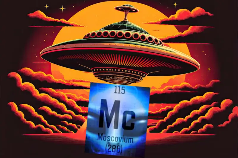 ارتباط عنصر 115با بشقاب پرنده ها چیست